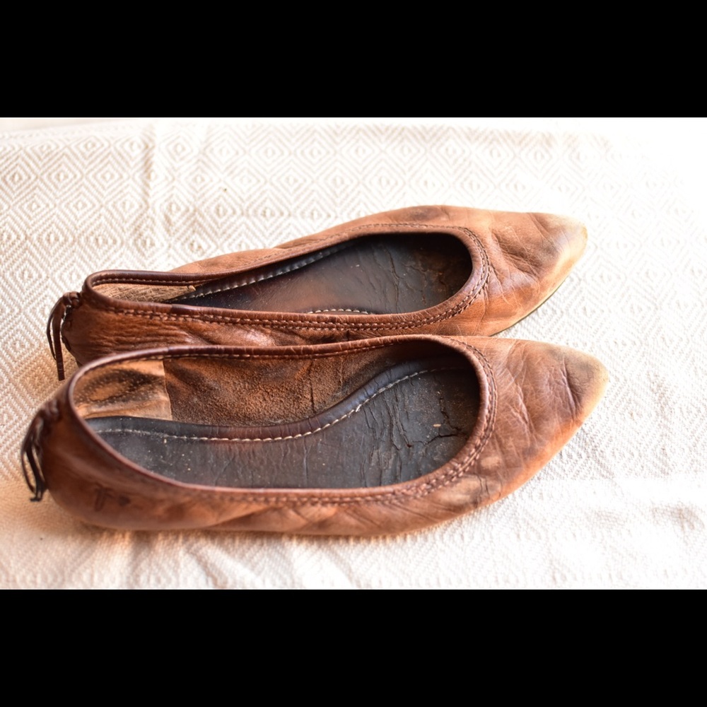 Used Frye Flats